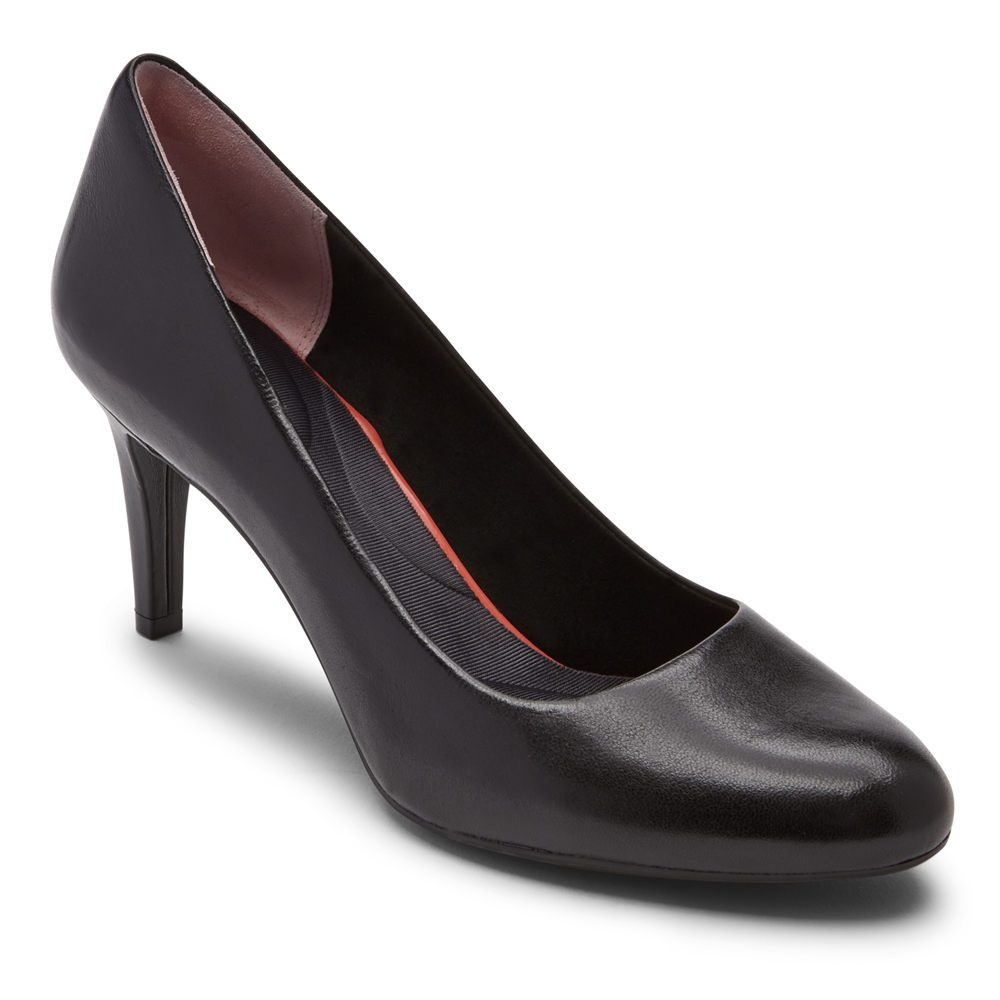 Rockport Singapore Womens Heels - Total Motion Arabella Black - DL8375140